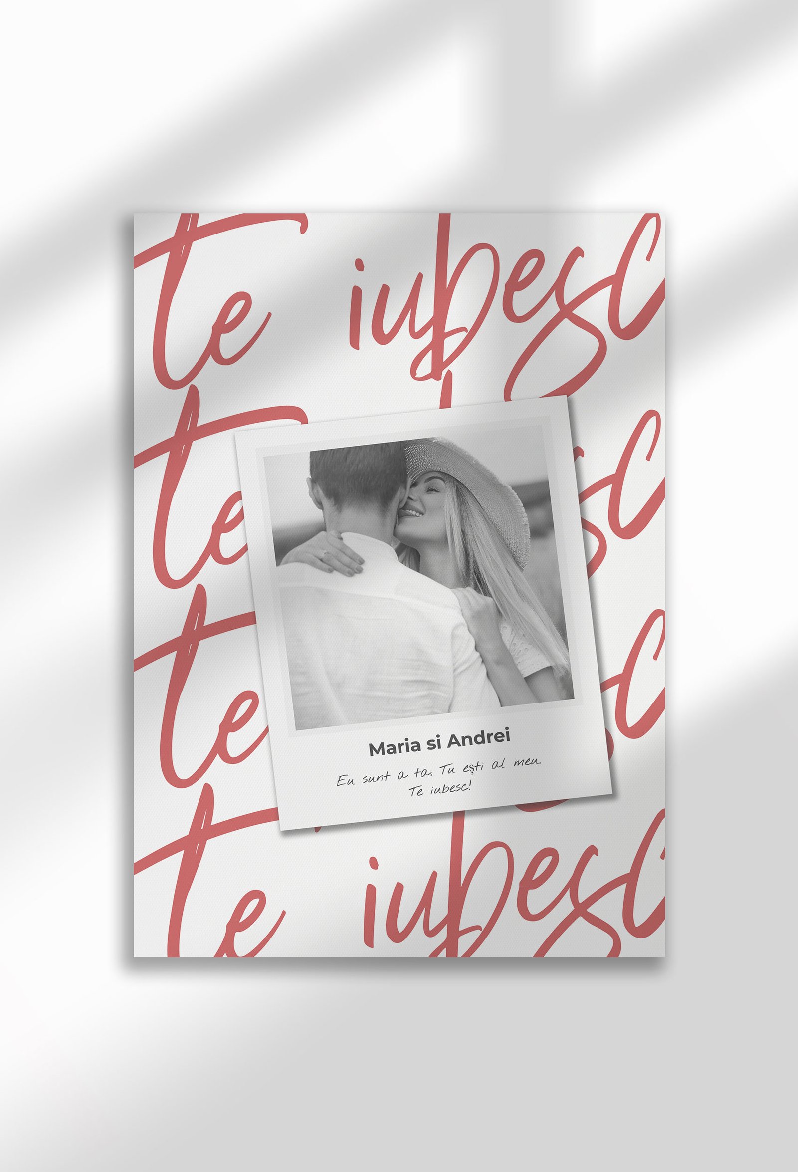 poster personalizabil: declarație polaroid poster personalizabil: declarație polaroid