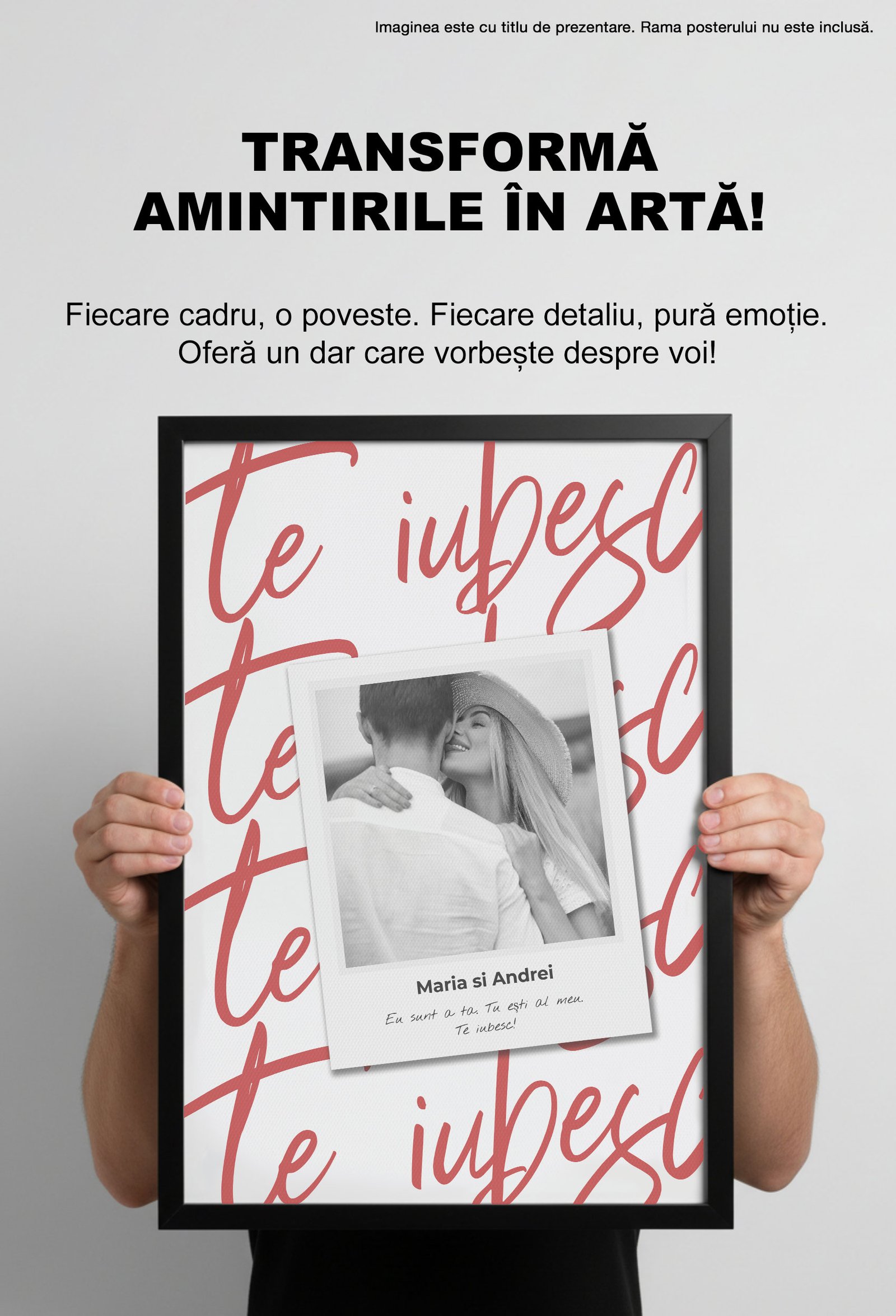 poster personalizabil: declarație polaroid poster personalizabil: declarație polaroid