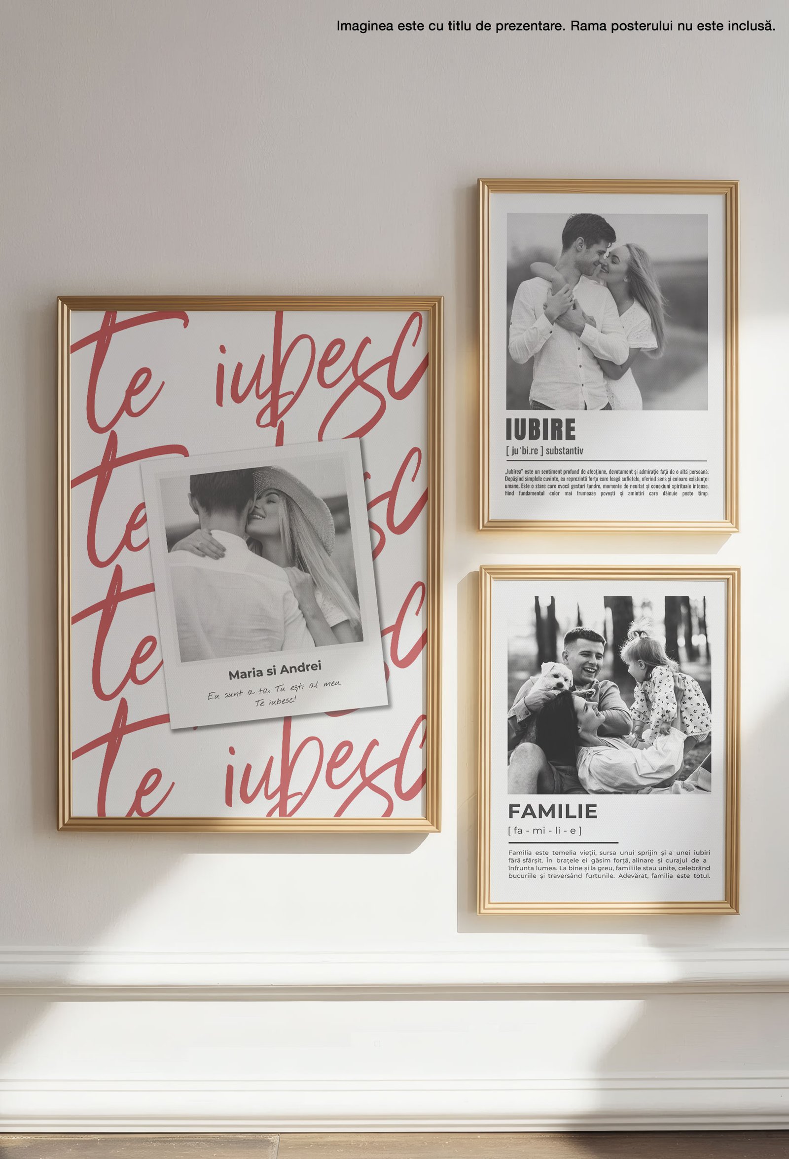 poster personalizabil: declarație polaroid poster personalizabil: declarație polaroid