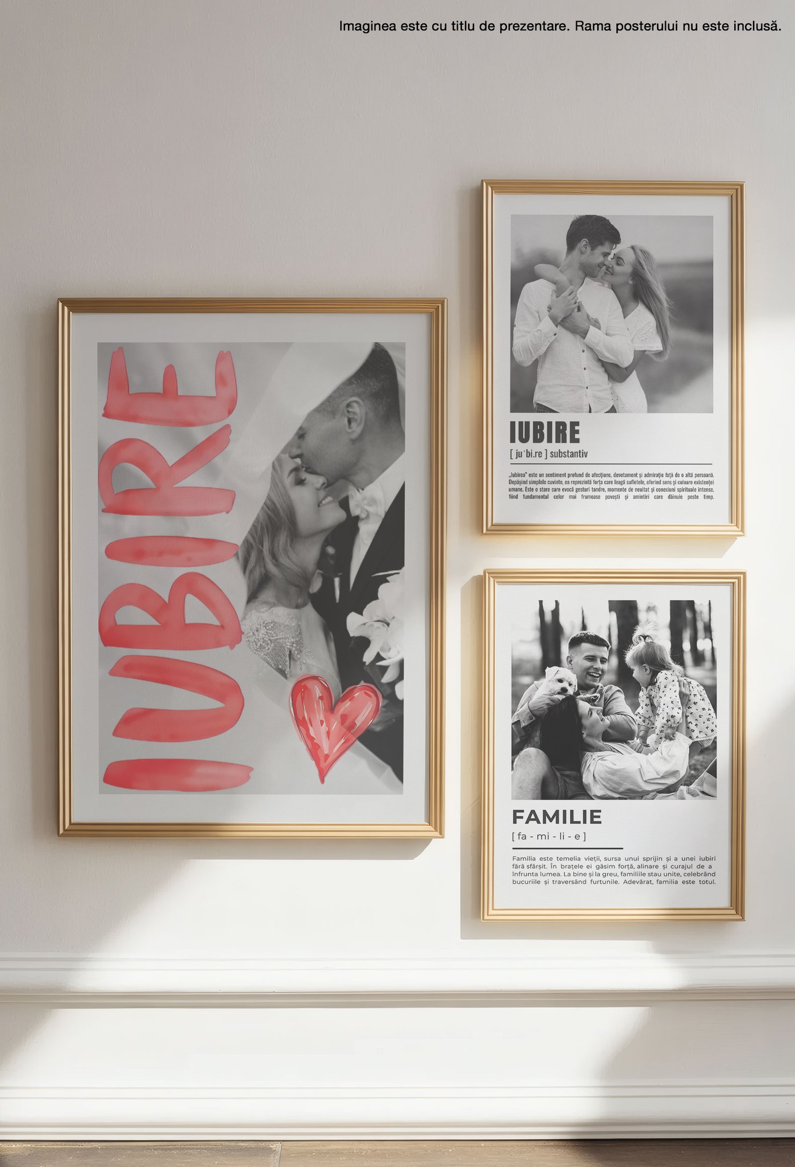 Poster neînrămat, liber de ales