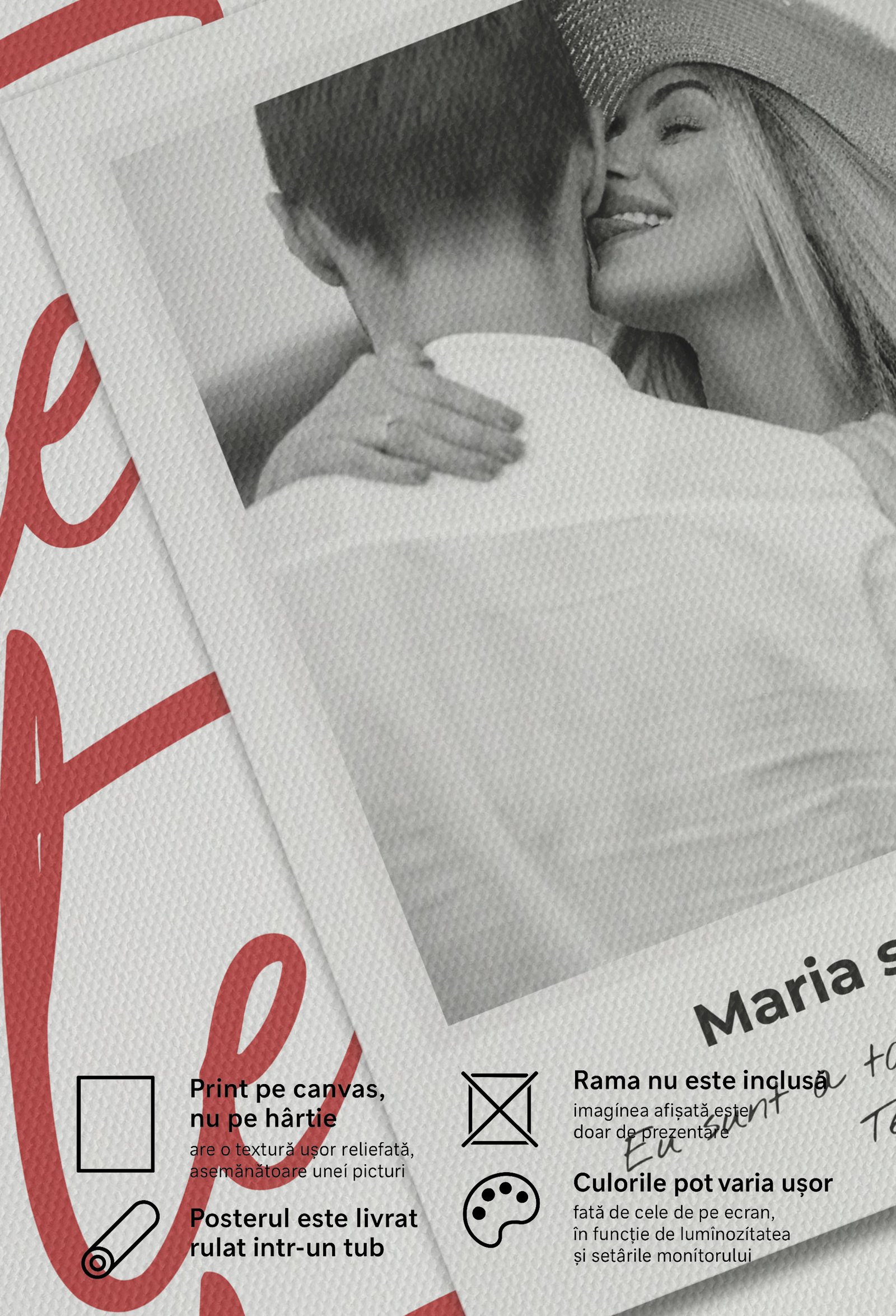 poster personalizabil: declarație polaroid poster personalizabil: declarație polaroid