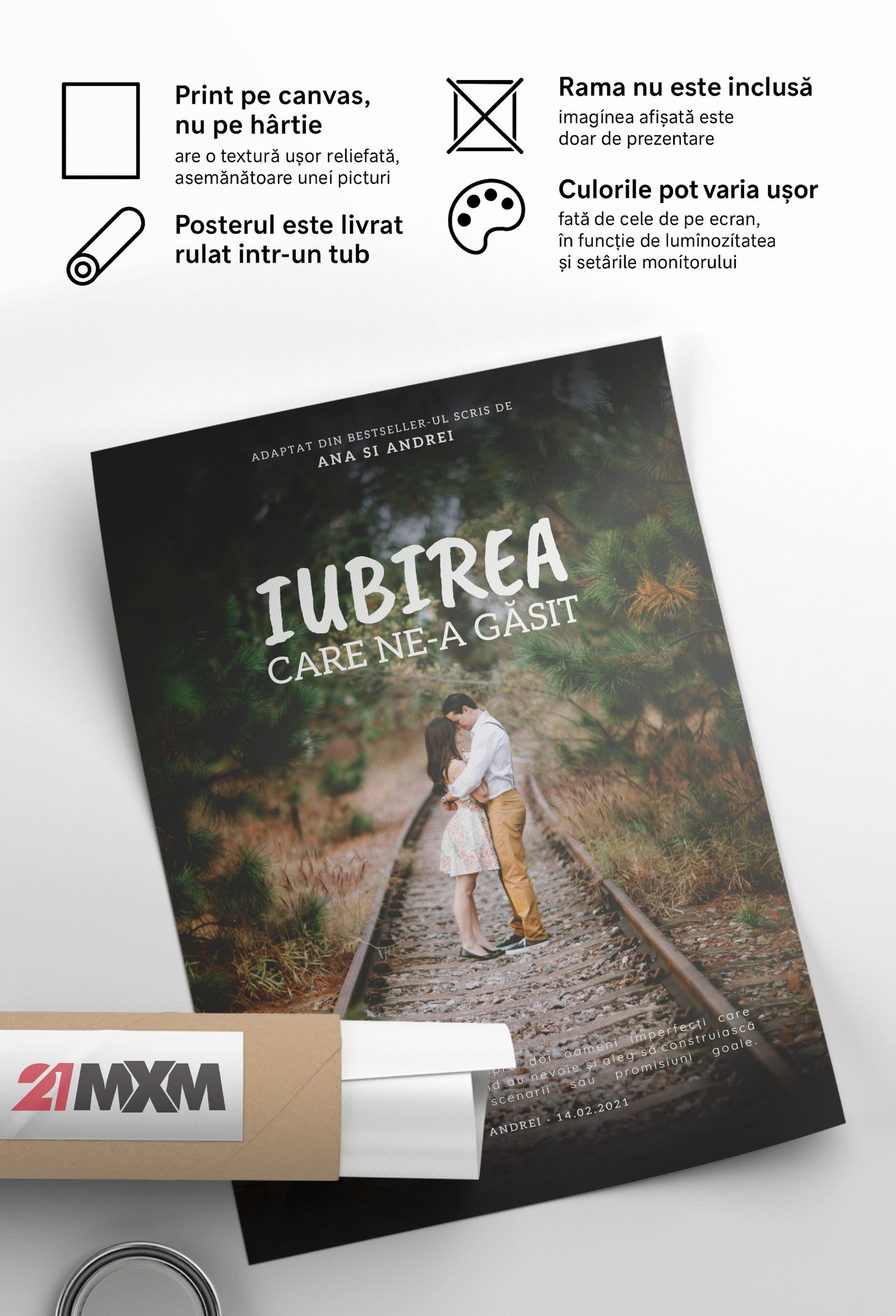 coperta ta de film print canvas neînrămat coperta ta de film print canvas neînrămat