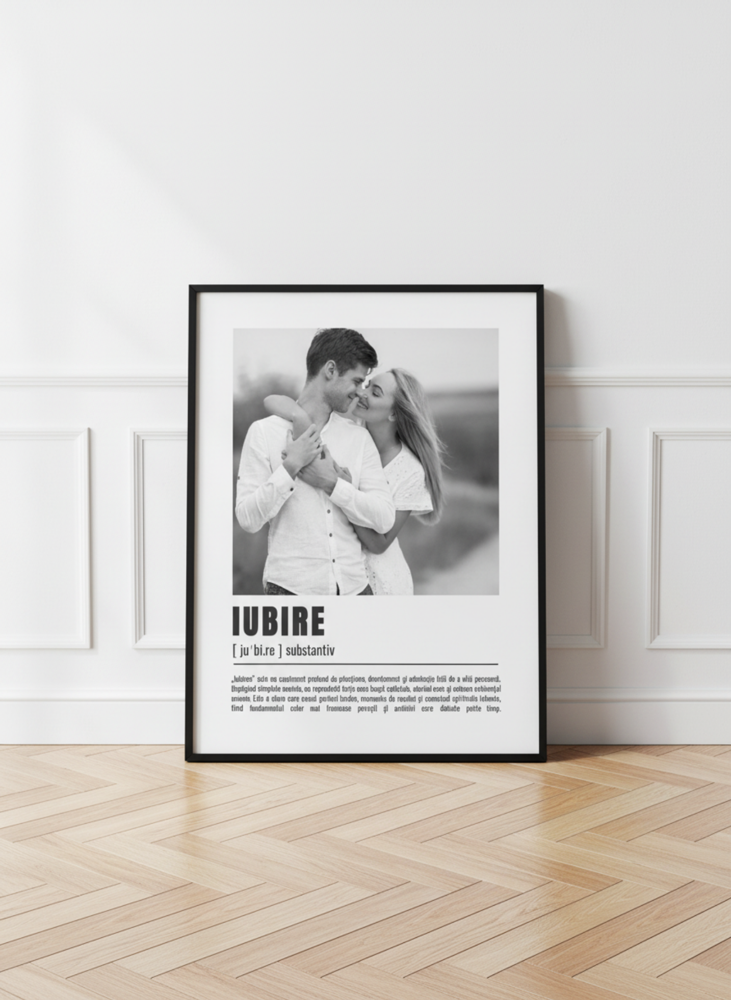 poster personalizabil "definiția iubirii"